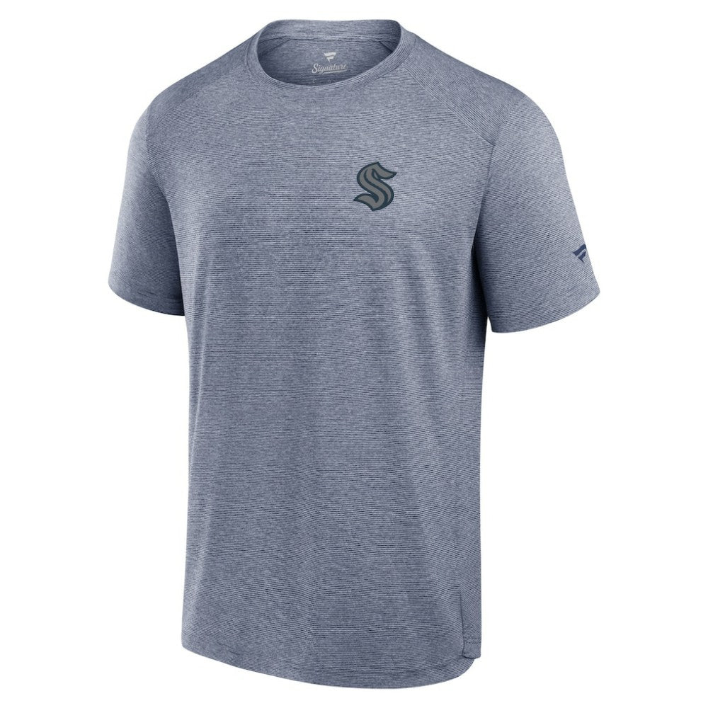 Seattle Kraken Fanatics Front Office Tech T-Shirt - Navy | US 200363797