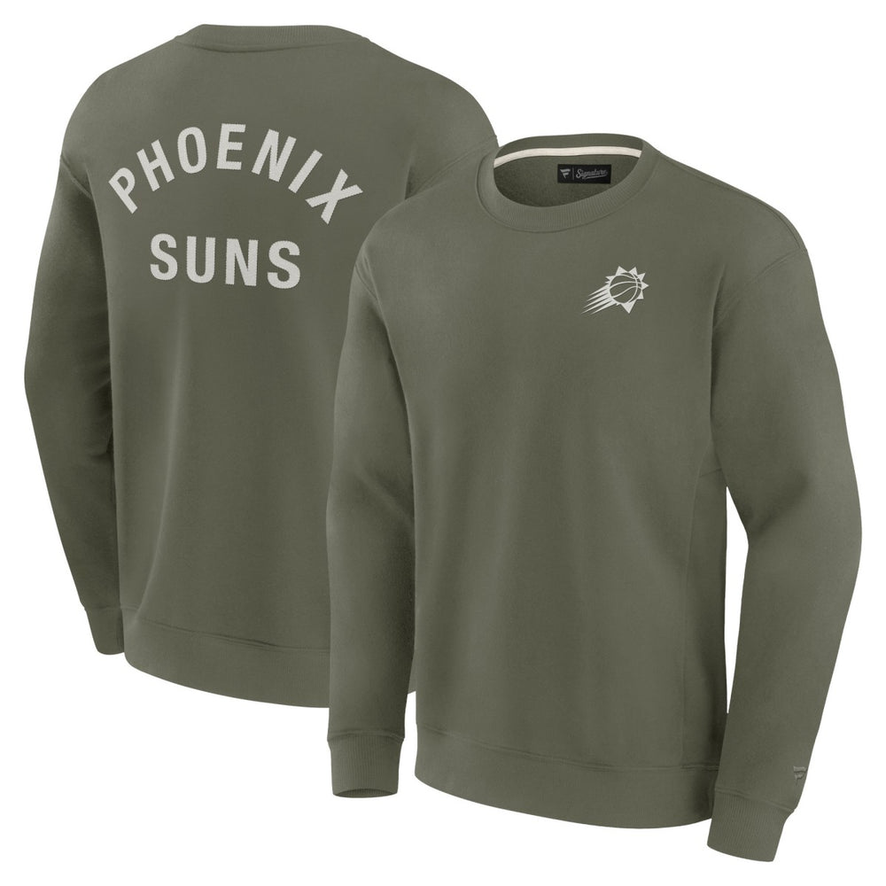 Phoenix Suns Unisex Elements Super Soft Fleece Pullover Sweatshirt Olive - Fanatics outlet