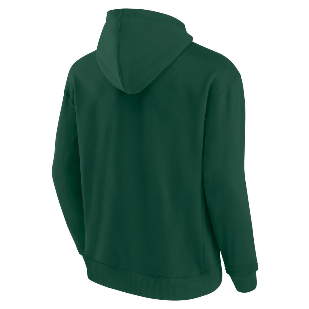 Milwaukee Bucks Unisex Elements Super Soft Fleece Pullover Hoodie Hunter Green - Fanatics