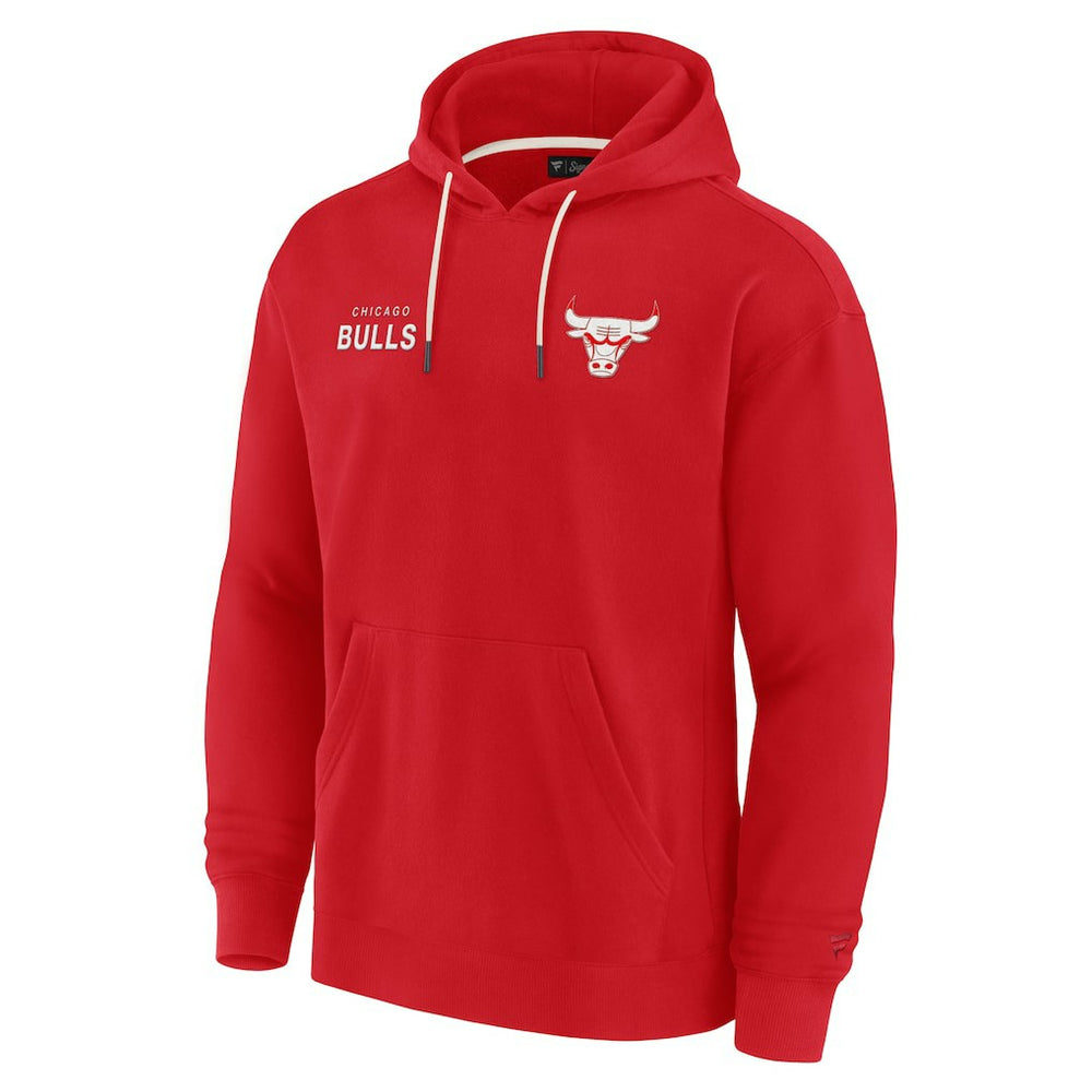 Chicago Bulls Unisex Elements Super Soft Fleece Pullover Hoodie Red - Fanatics