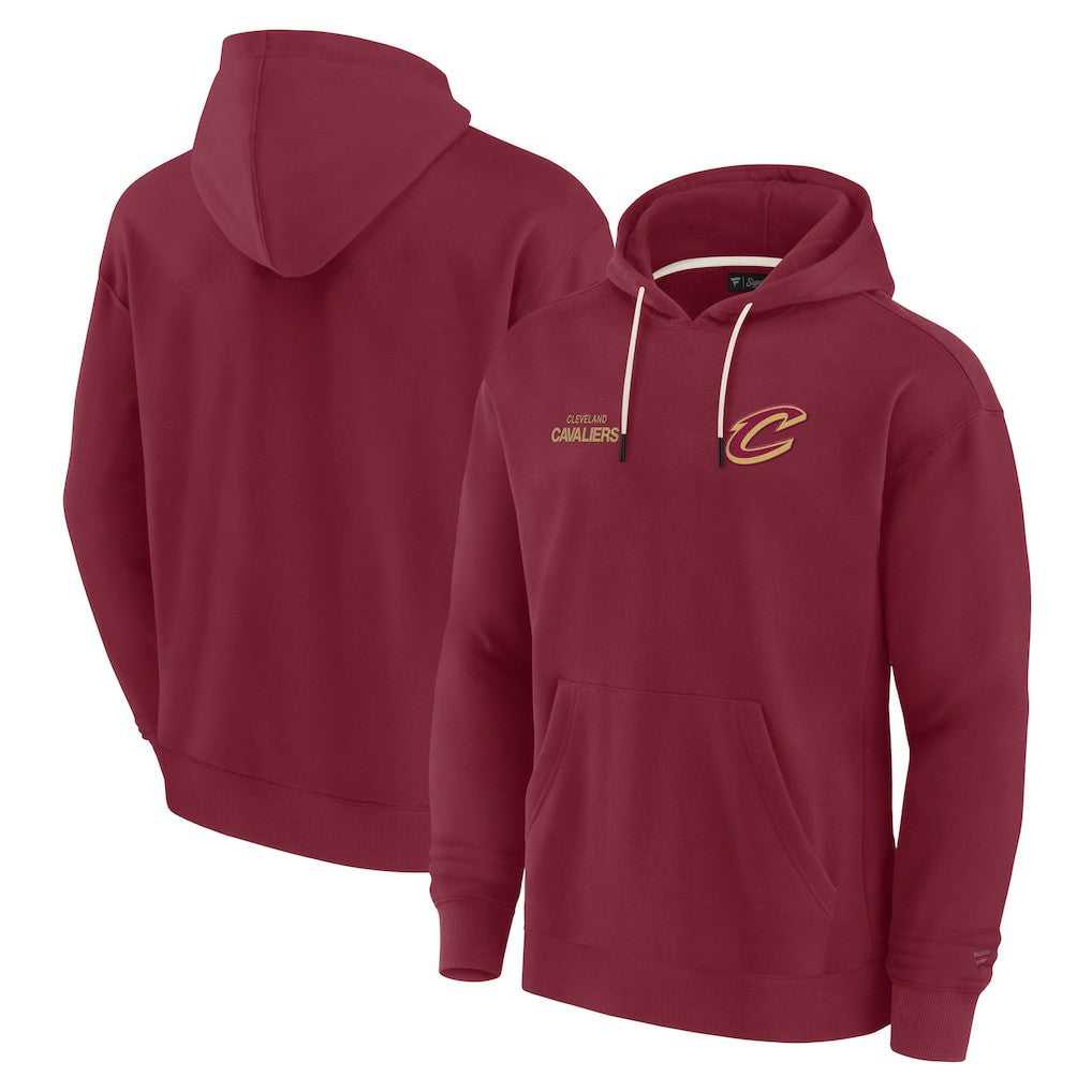 Cleveland Cavaliers Unisex Elements Super Soft Fleece Pullover Hoodie Wine - Fanatics