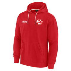Atlanta Hawks Unisex Elements Super Soft Fleece Pullover Hoodie Red - Fanatics