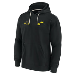 Utah Jazz Unisex Elements Super Soft Fleece Pullover Hoodie Black - Fanatics