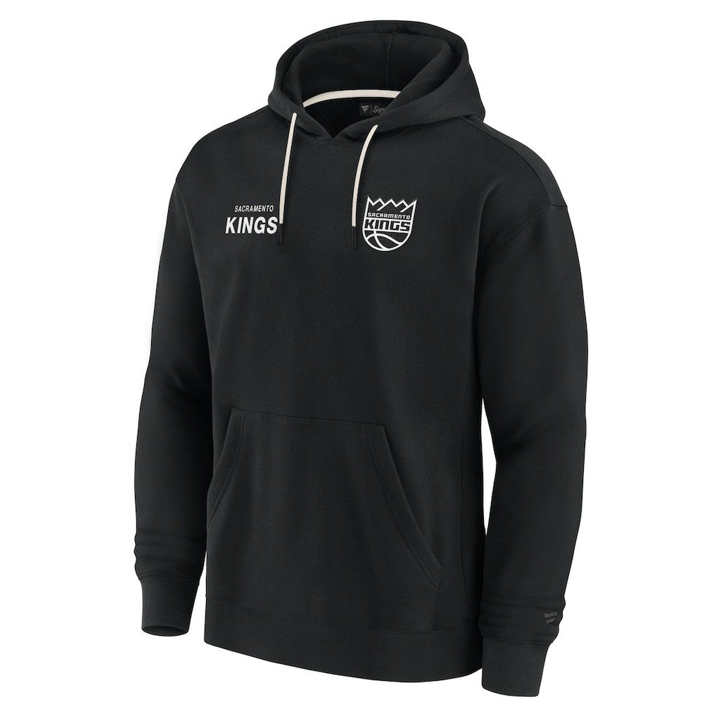 Sacramento Kings Unisex Elements Super Soft Fleece Pullover Hoodie Black - Fanatics