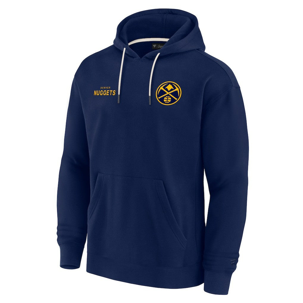 Denver Nuggets Unisex Elements Super Soft Fleece Pullover Hoodie Navy - Fanatics