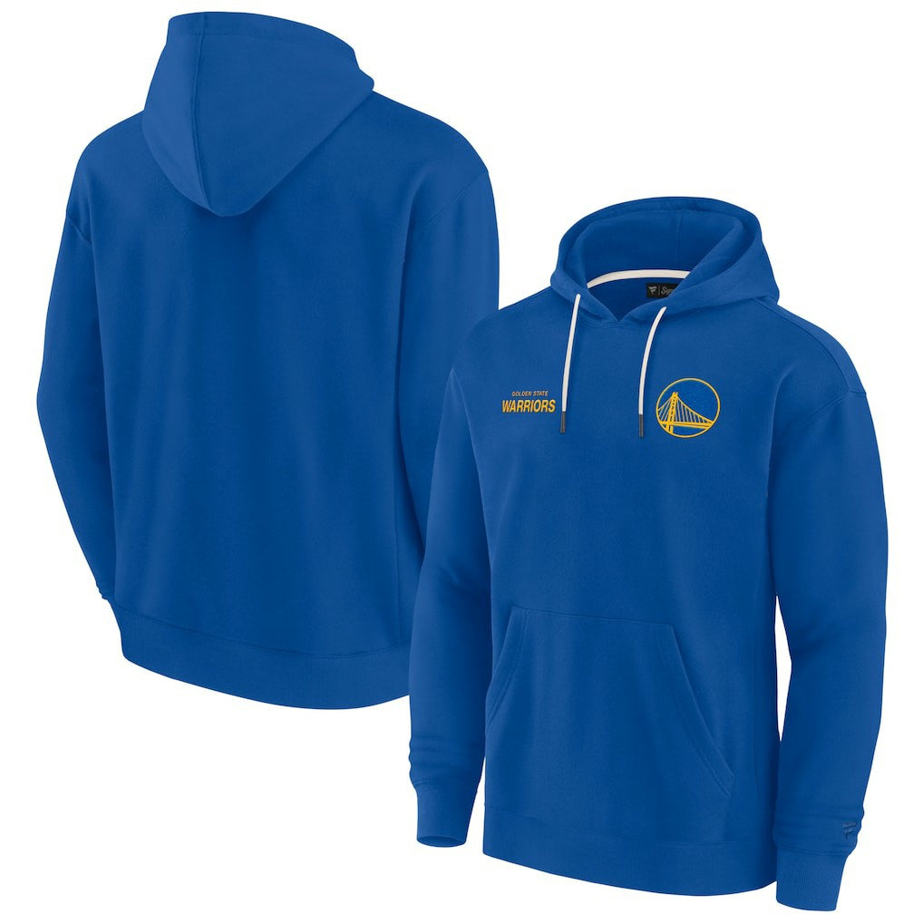 Golden State Warriors Unisex Elements Super Soft Fleece Pullover Hoodie Royal - Fanatics outlet