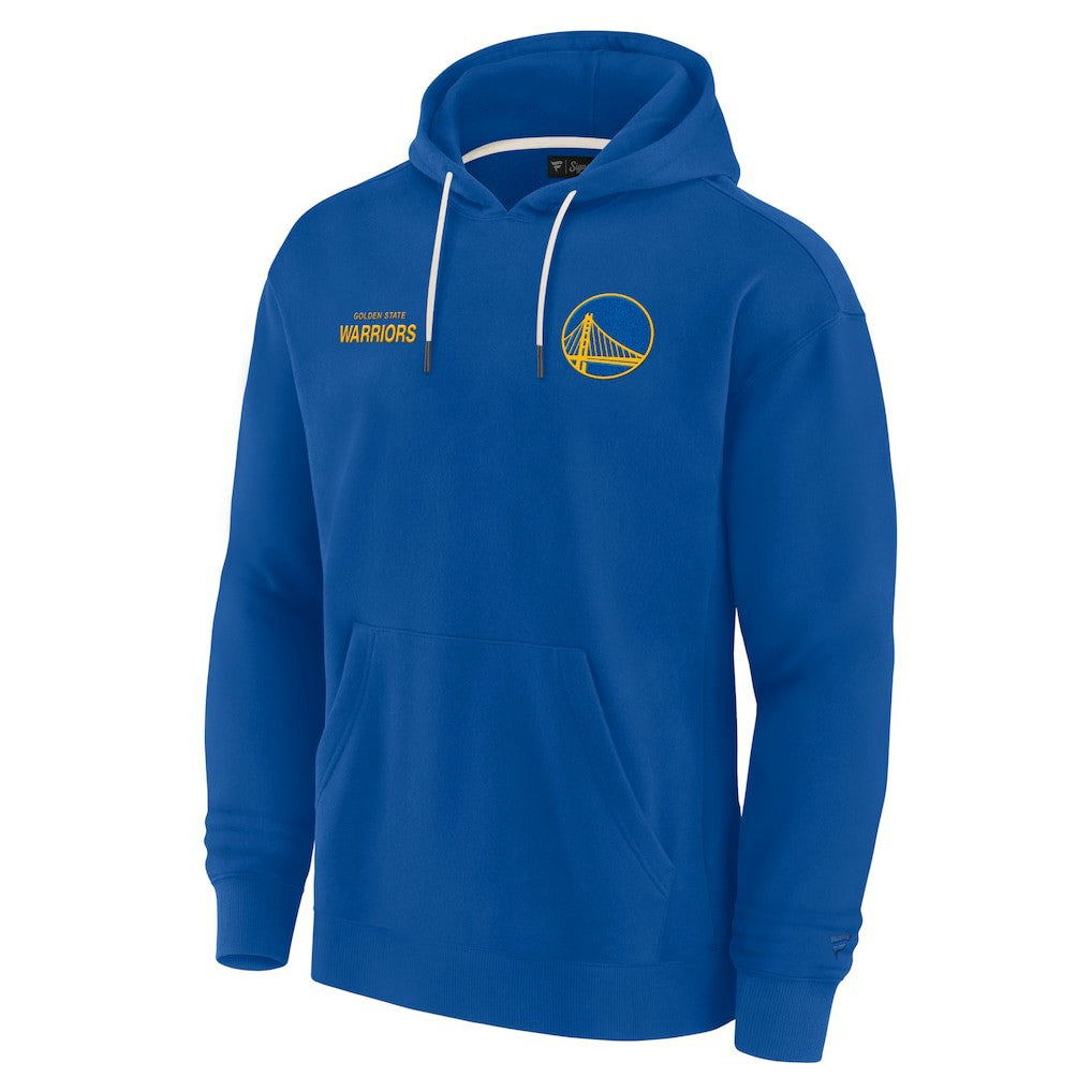 Golden State Warriors Unisex Elements Super Soft Fleece Pullover Hoodie Royal - Fanatics outlet