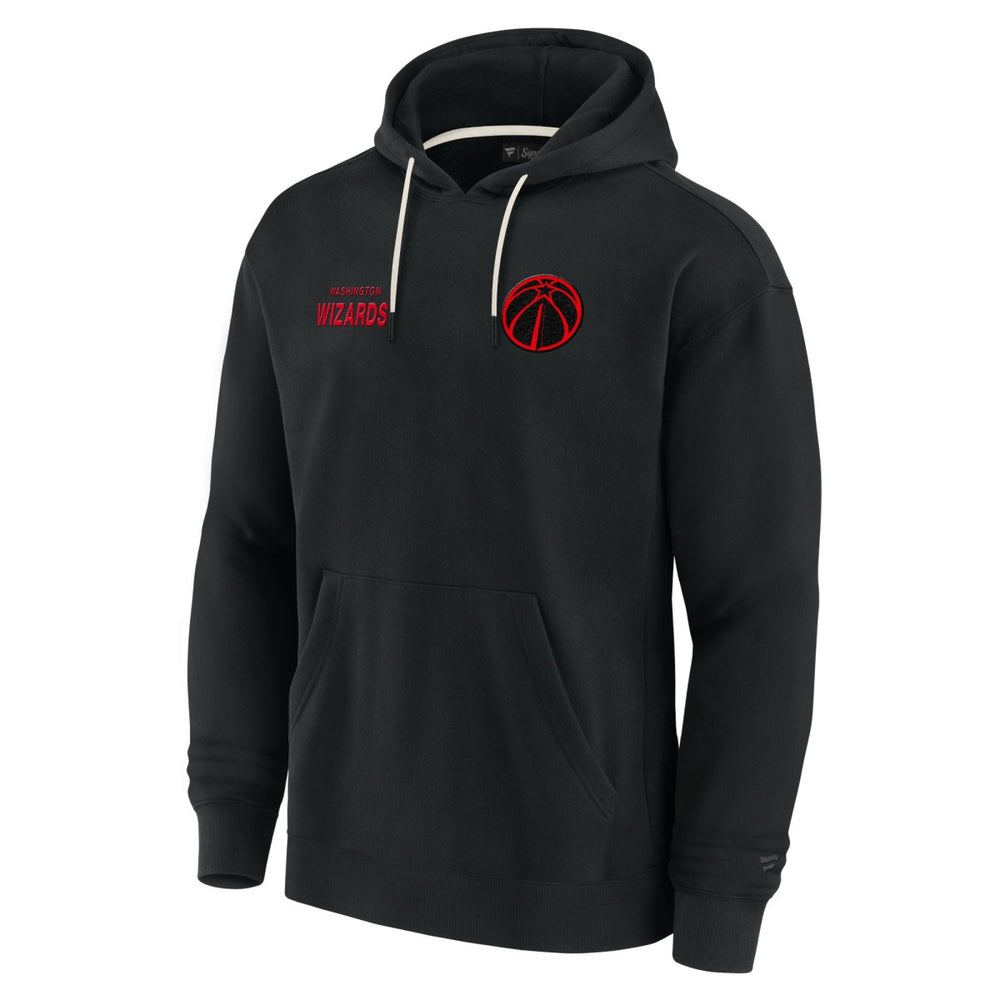Washington Wizards Unisex Elements Super Soft Fleece Pullover Hoodie Black - Fanatics