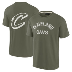 Cleveland Cavaliers Unisex Elements Super Soft Short Sleeve T-Shirt Olive - Fanatics