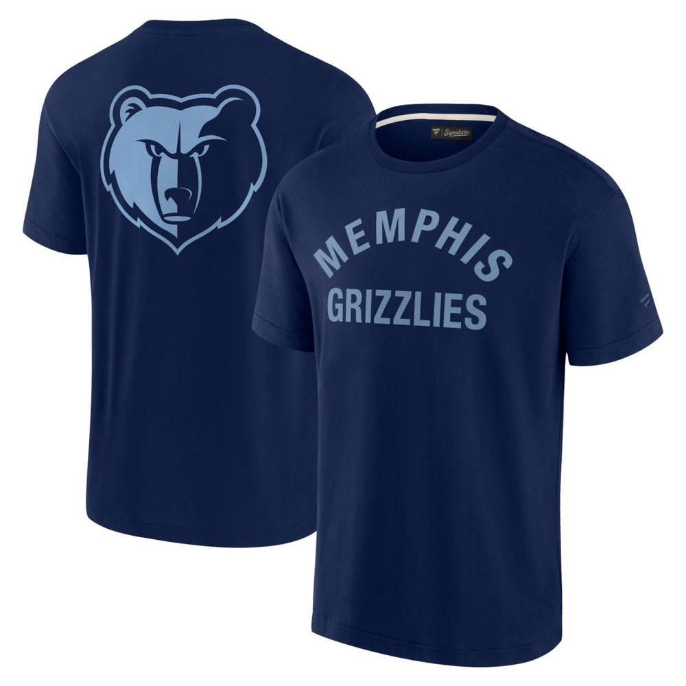 Memphis Grizzlies Unisex Elements Super Soft Short Sleeve T-Shirt Navy - Fanatics