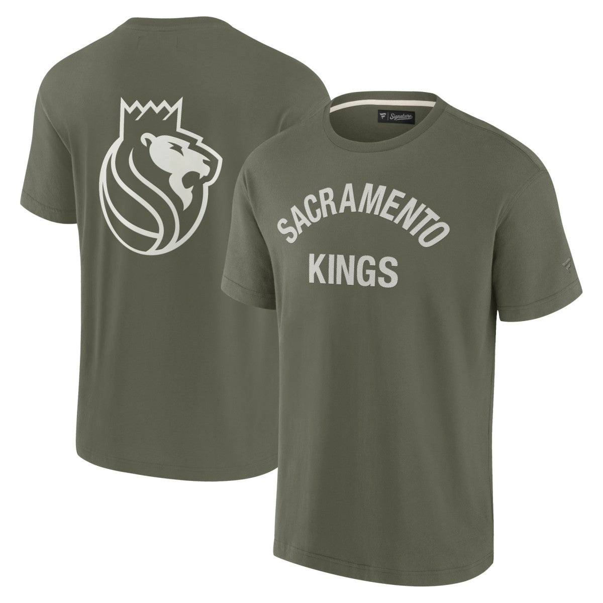 Sacramento Kings Unisex Elements Super Soft Short Sleeve T-Shirt Olive - Fanatics