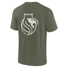 Sacramento Kings Unisex Elements Super Soft Short Sleeve T-Shirt Olive - Fanatics