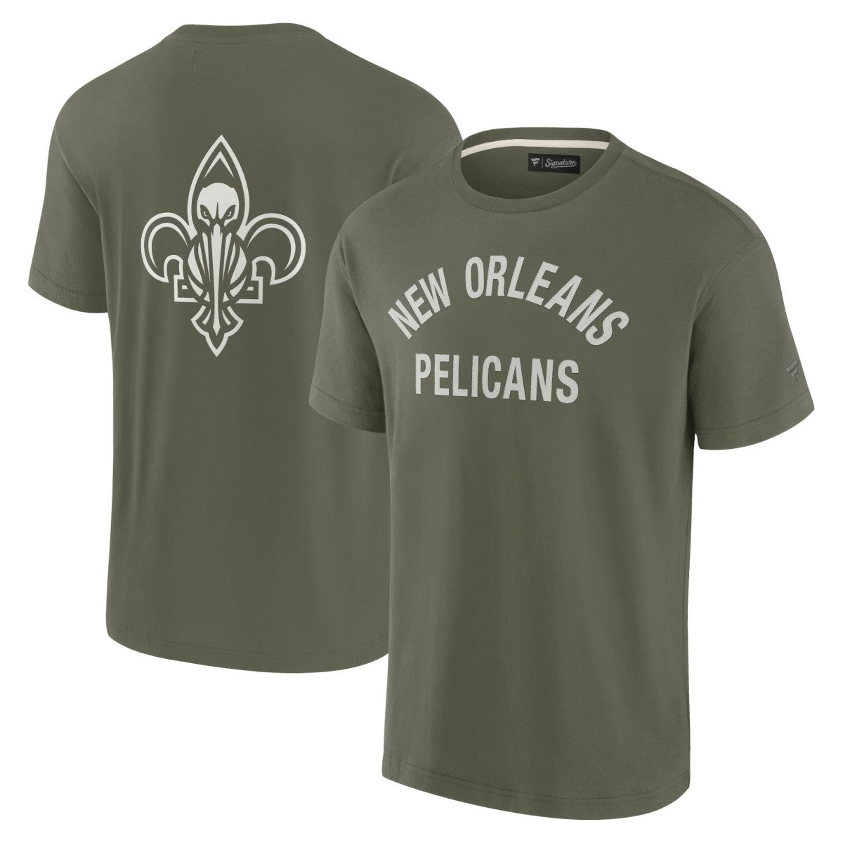 New Orleans Pelicans Unisex Elements Super Soft Short Sleeve T-Shirt Olive - Fanatics