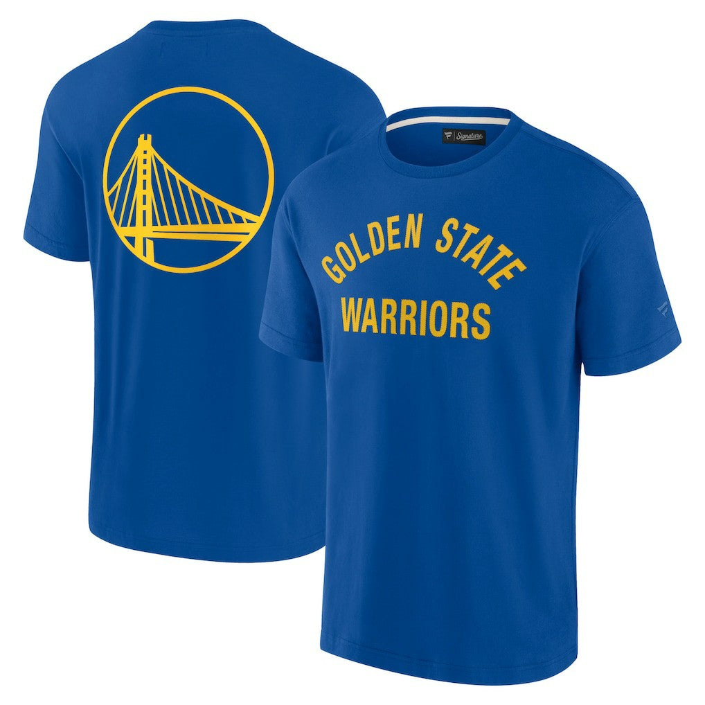 Golden State Warriors Unisex Elements Super Soft Short Sleeve T-Shirt Royal - Fanatics