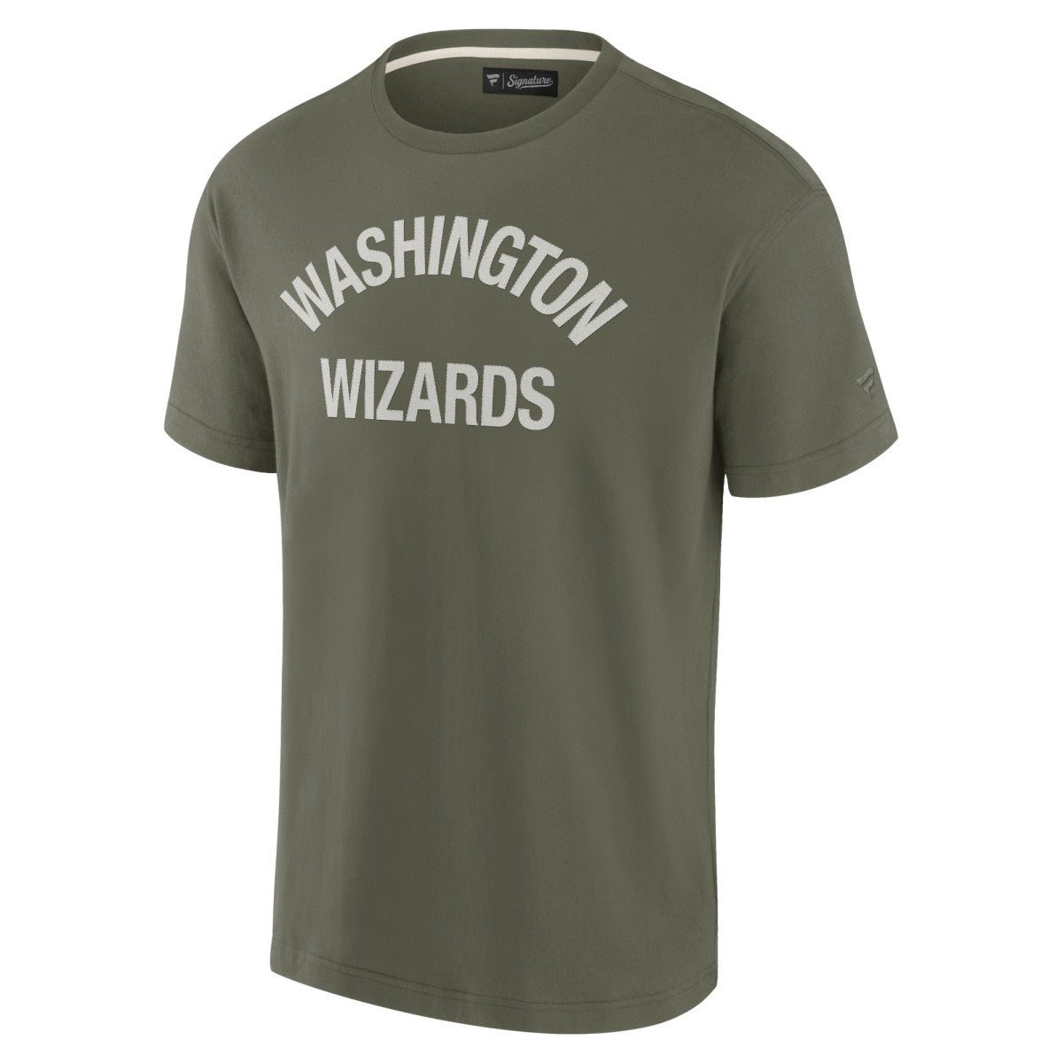 Washington Wizards Unisex Elements Super Soft Short Sleeve T-Shirt Olive - Fanatics