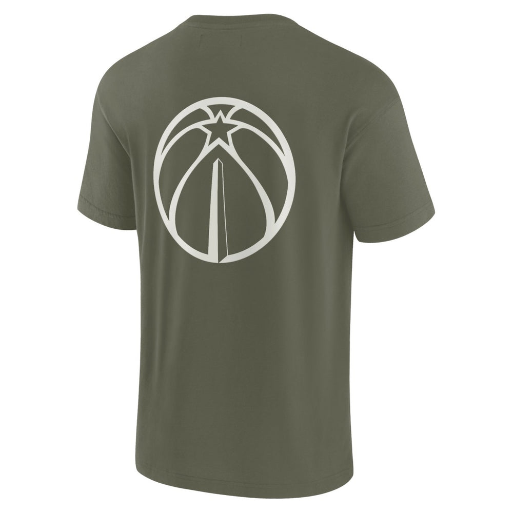 Washington Wizards Unisex Elements Super Soft Short Sleeve T-Shirt Olive - Fanatics