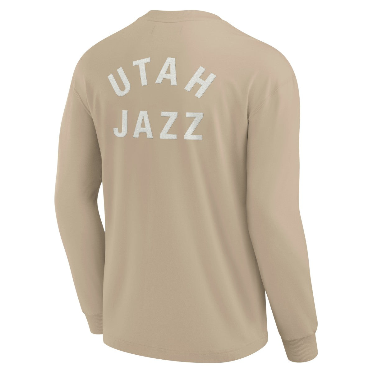 Utah Jazz Unisex Elements Super Soft Long Sleeve T-Shirt Khaki - Fanatics outlet