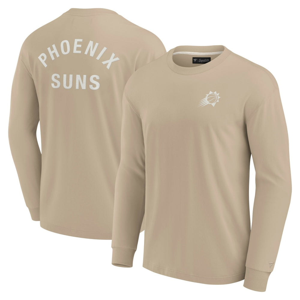 Phoenix Suns Unisex Elements Super Soft Long Sleeve T-Shirt Khaki - Fanatics