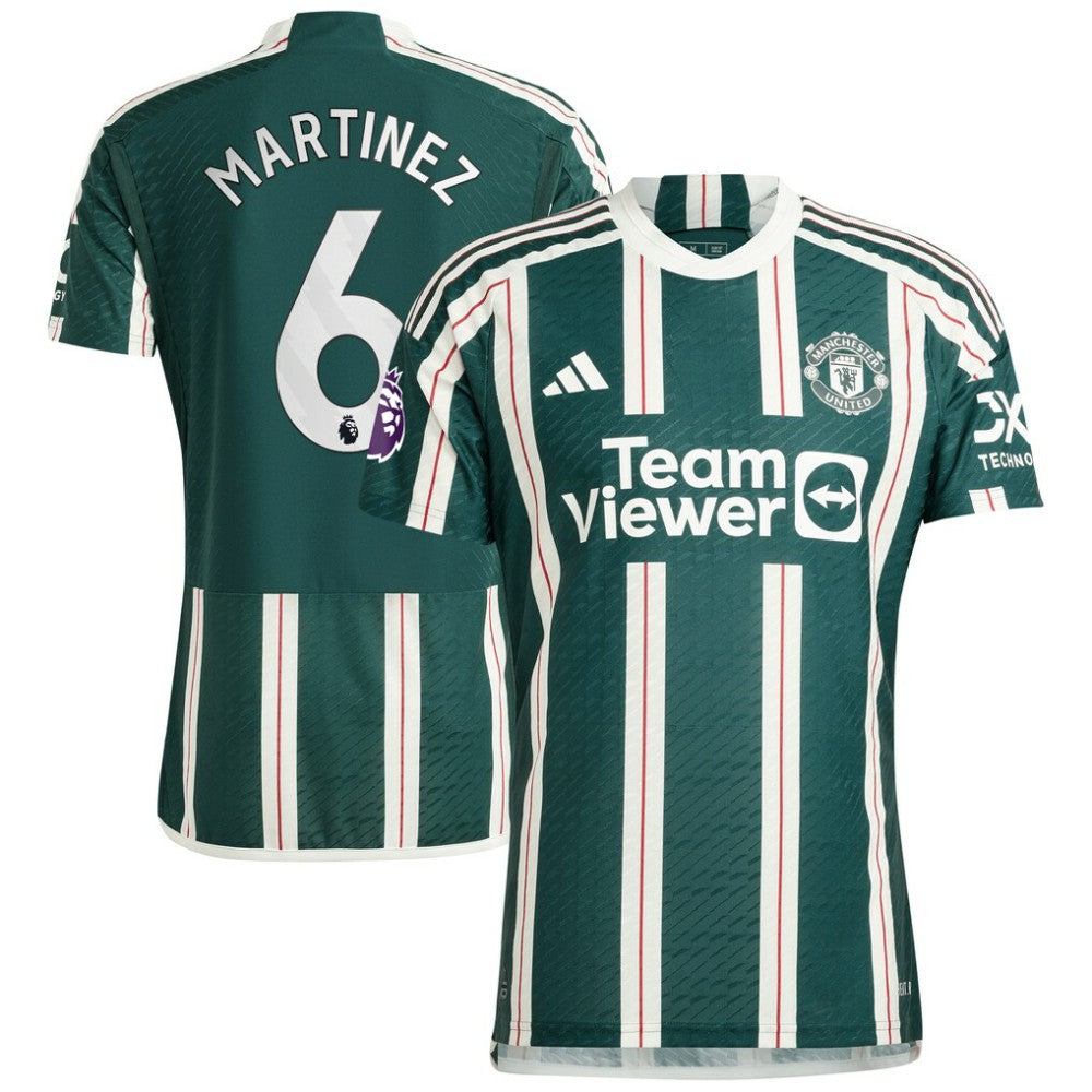 Lisandro Martínez Manchester United 2023/24 Away Player Jersey Green - Adidas for sale