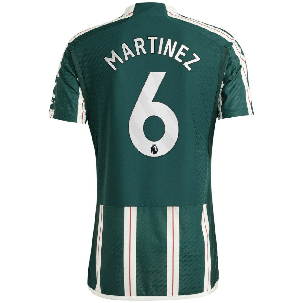 Lisandro Martínez Manchester United 2023/24 Away Player Jersey Green - Adidas for sale