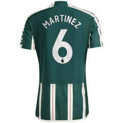 Lisandro Martínez Manchester United 2023/24 Away Player Jersey Green - Adidas for sale