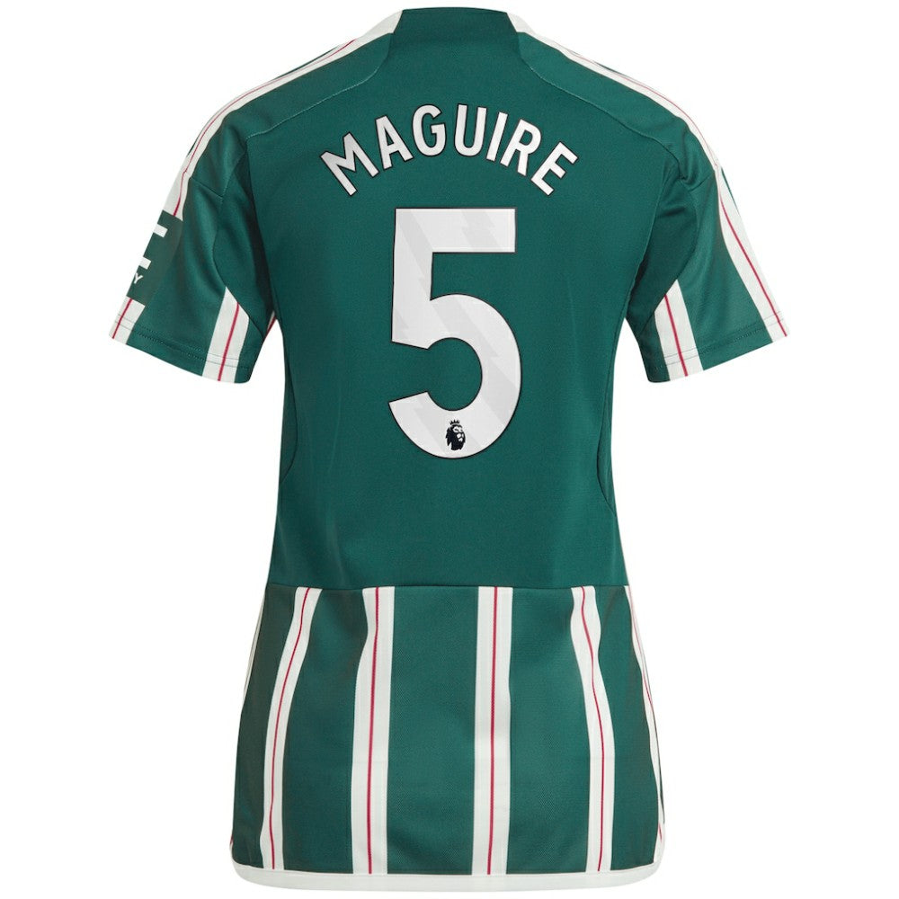Harry Maguire Manchester United Women's 2023/24 Away Replica Player Jersey Green - Adidas discount