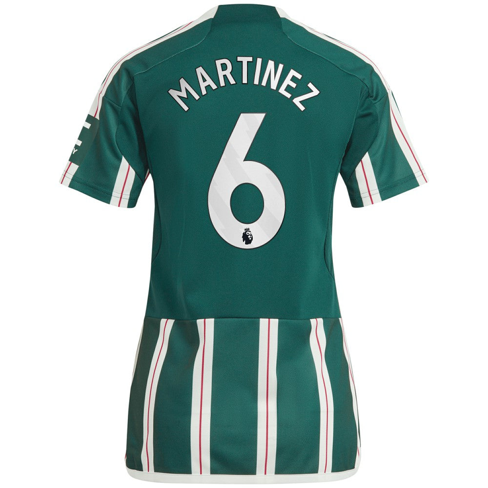 Lisandro Martínez Manchester United Women's 2023/24 Away Replica Player Jersey Green - Adidas outlet