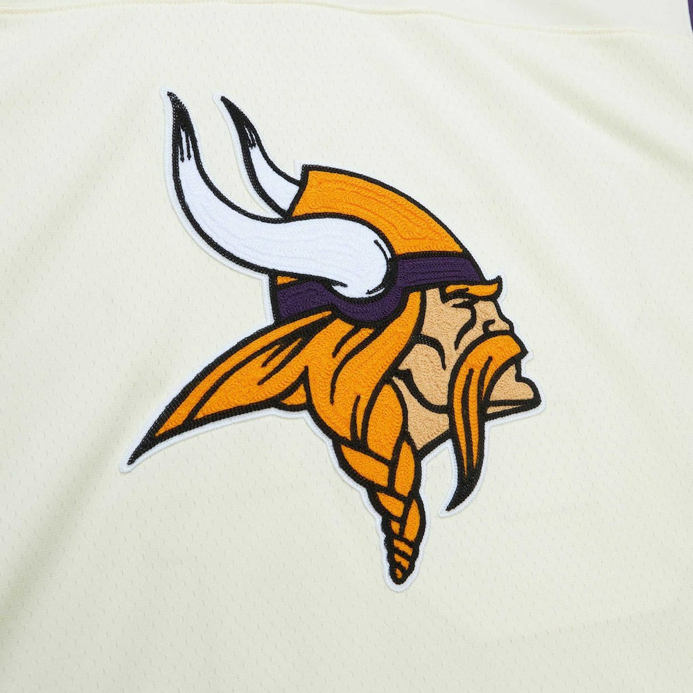 Randy Moss Minnesota Vikings Chainstitch Legacy Jersey - Cream Jerseys