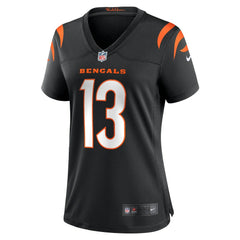 Ken Riley Cincinnati Bengals Women's Retired Player Game Jersey - Black Jerseys
