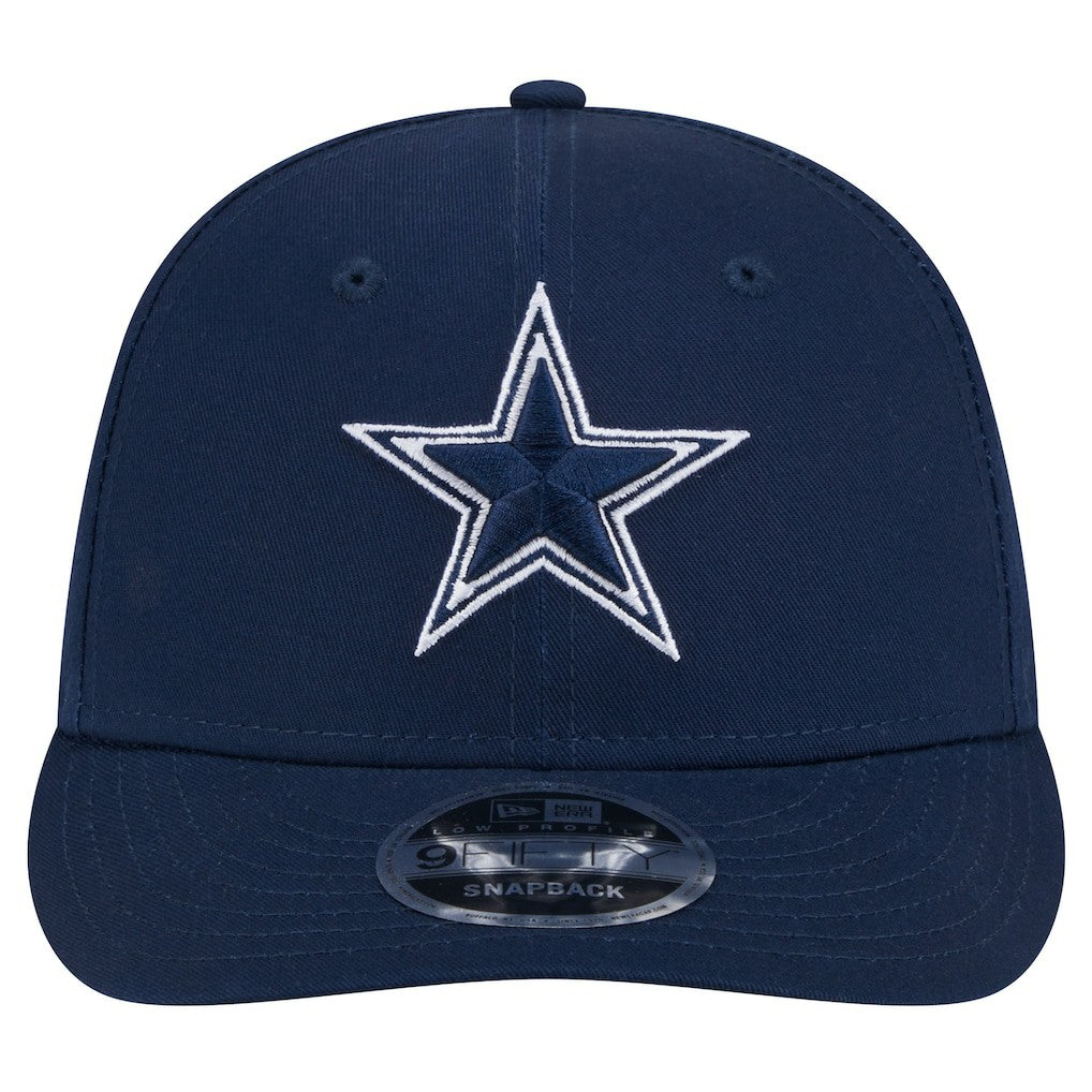 Dallas Cowboys New Era Main Low Profile 9FIFTY Snapback Hat - Navy Hats