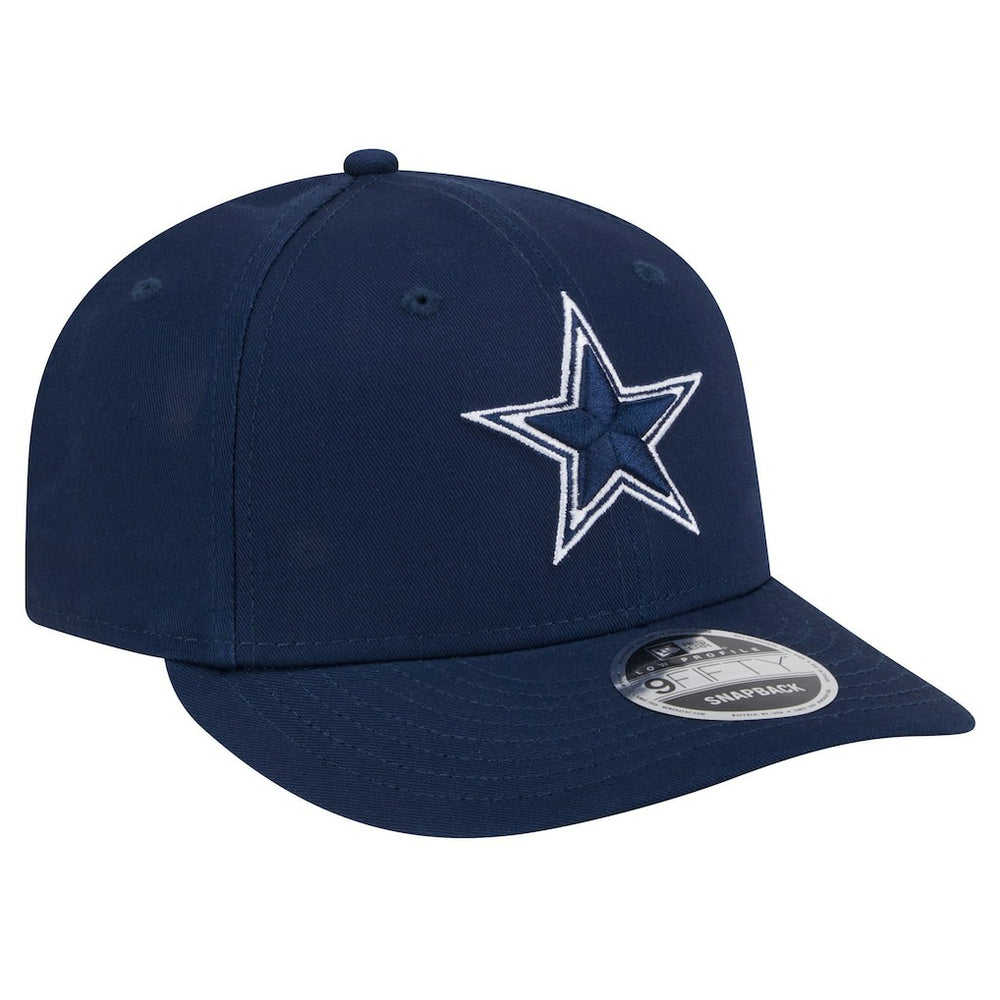 Dallas Cowboys New Era Main Low Profile 9FIFTY Snapback Hat - Navy Hats