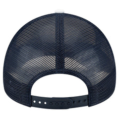 Dallas Cowboys New Era Court Sport Foam Front A-Frame 9FORTY Adjustable Trucker Hat - White/Navy Hats