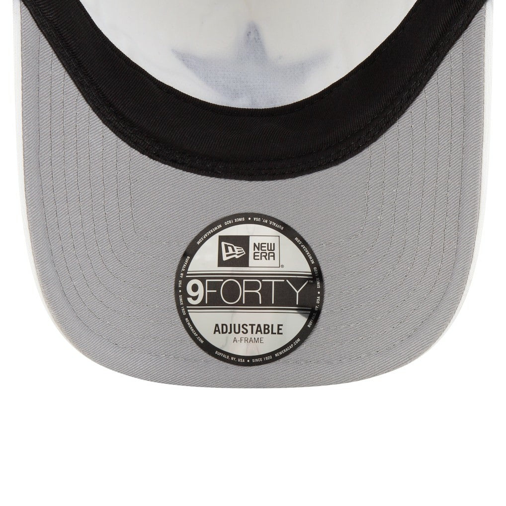 Dallas Cowboys New Era Court Sport Foam Front A-Frame 9FORTY Adjustable Trucker Hat - White/Navy Hats