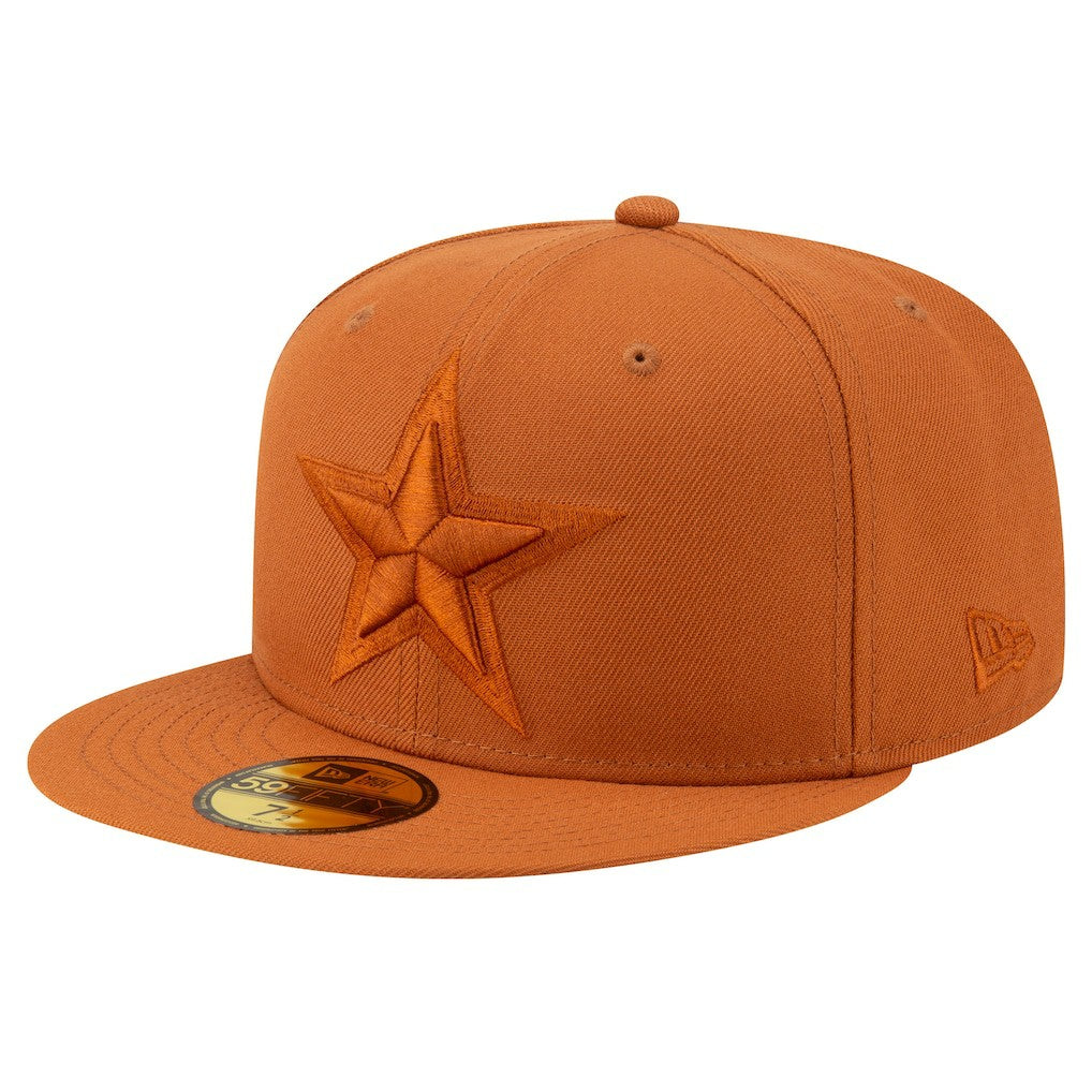 Dallas Cowboys New Era Color Pack 59FIFTY Fitted Hat - Brown Hats