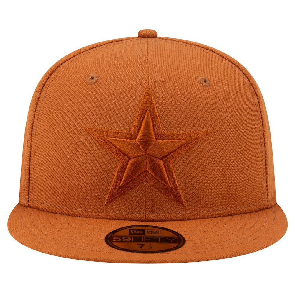 Dallas Cowboys New Era Color Pack 59FIFTY Fitted Hat - Brown Hats
