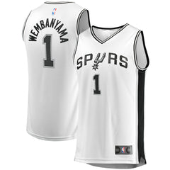 Victor Wembanyama San Antonio Spurs Fast Break Player Jersey Association Edition White - Fanatics