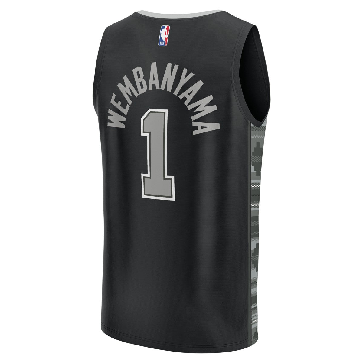 Victor Wembanyama San Antonio Spurs Fast Break Player Jersey Statement Edition Black - Fanatics