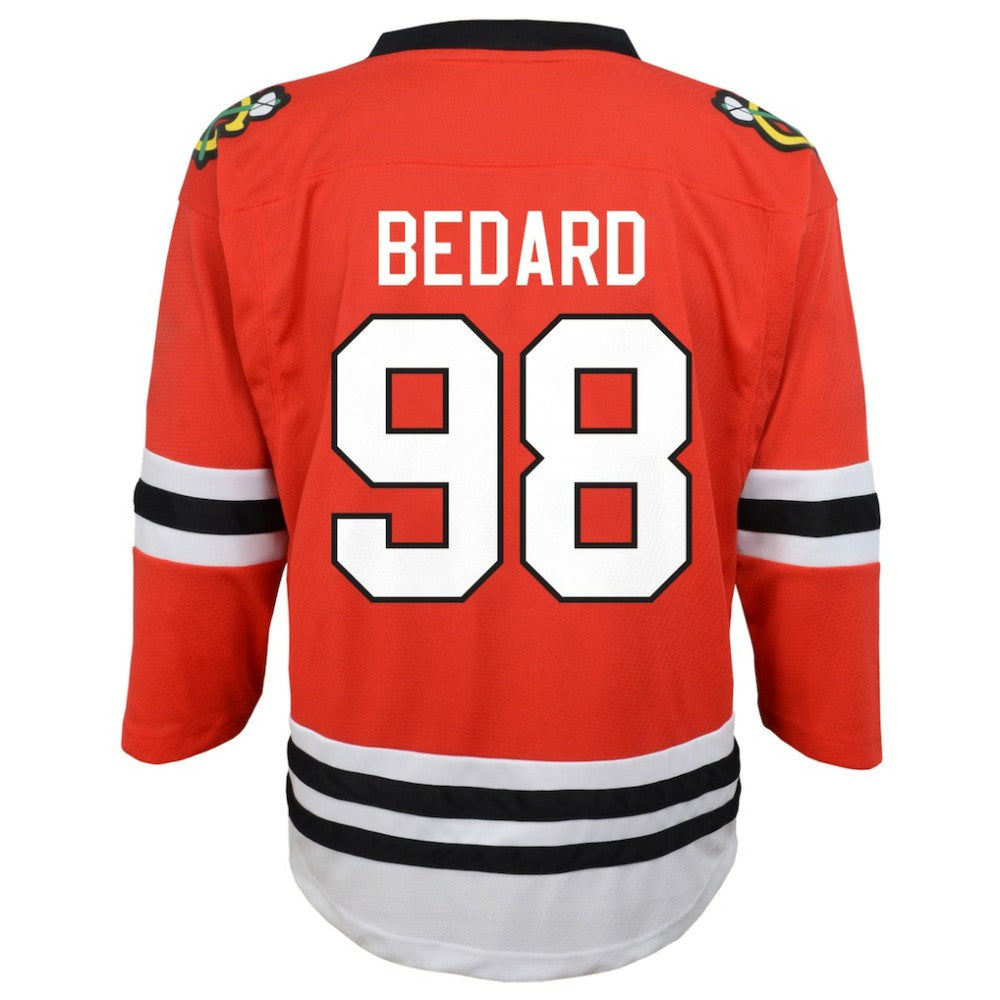 Connor Bedard Chicago Blackhawks Youth Home Replica Player Jersey - Red | US 200374143