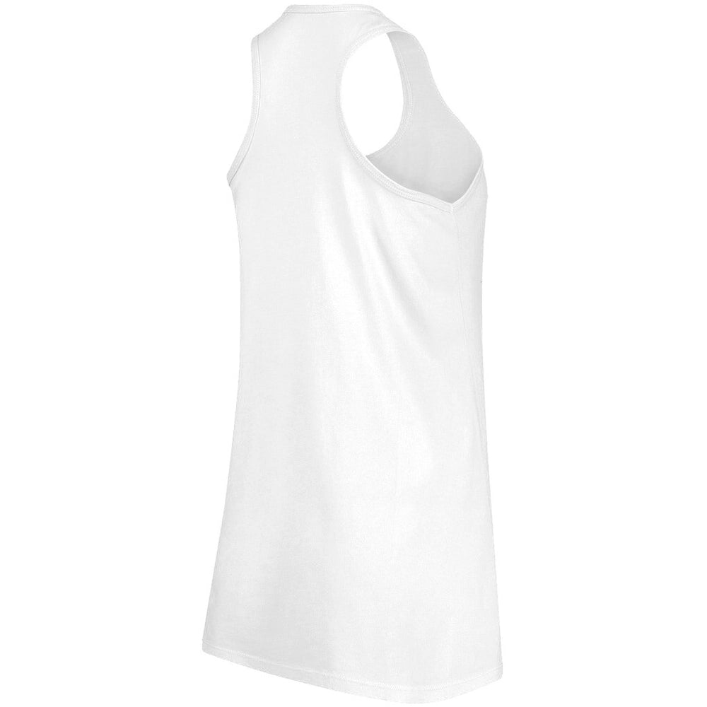 Indianapolis Colts Majestic Threads Women's Indiana Nights Alternate Racerback Tank Top - White Tops