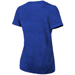 Indianapolis Colts Majestic Threads Women's Indiana Nights Alternate Tri-Blend Boyfriend T-Shirt - Heather Blue T-shirts