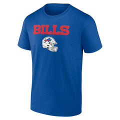 Buffalo Bills Personalized Name & Number Team Wordmark T-Shirt - Royal T-shirts