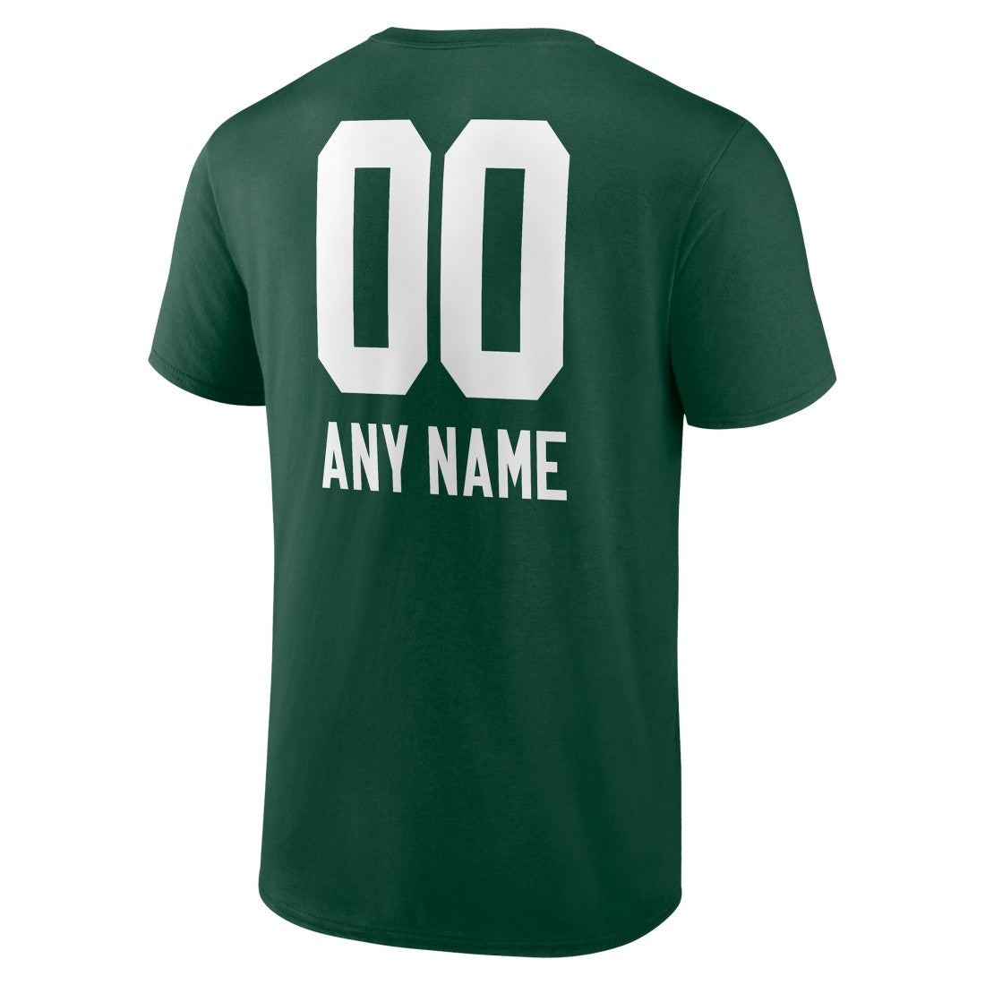 Green Bay Packers Personalized Name & Number Team Wordmark T-Shirt - Green T-shirts