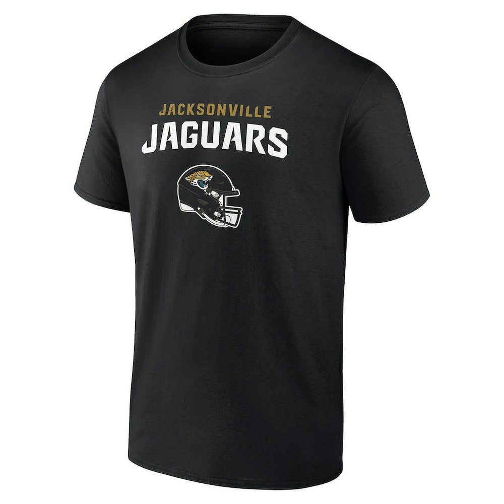 Jacksonville Jaguars Personalized Name & Number Team Wordmark T-Shirt - Black T-shirts