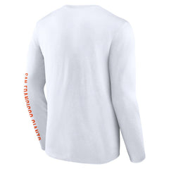 San Francisco Giants Fanatics Press Box Long Sleeve T-Shirt - White T-shirts