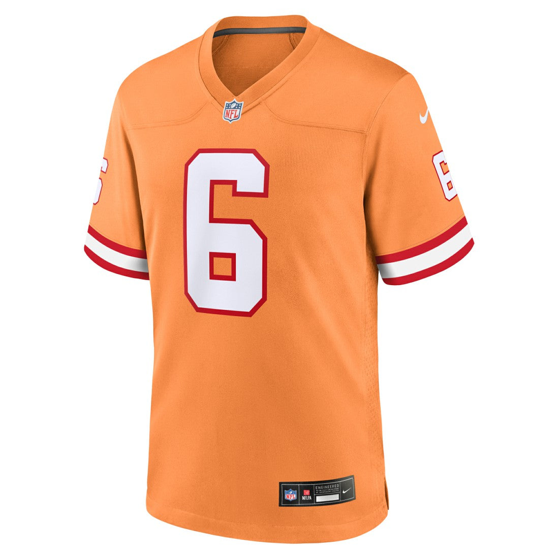 Baker Mayfield Tampa Bay Buccaneers Throwback Game Jersey - Orange Jerseys