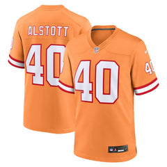 Mike Alstott Tampa Bay Buccaneers Throwback Game Jersey - Orange Jerseys
