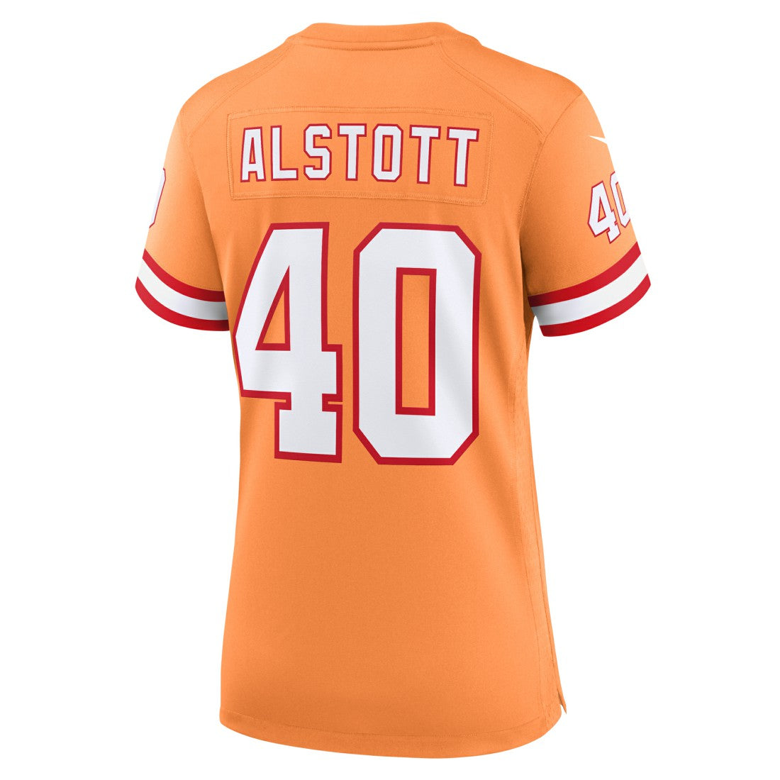 Mike Alstott Tampa Bay Buccaneers Women's Throwback Game Jersey - Orange Jerseys