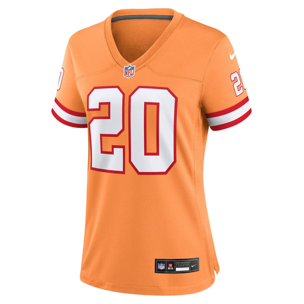 Ronde Barber Tampa Bay Buccaneers Women's Throwback Game Jersey - Orange Jerseys