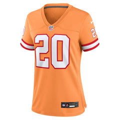 Ronde Barber Tampa Bay Buccaneers Women's Throwback Game Jersey - Orange Jerseys