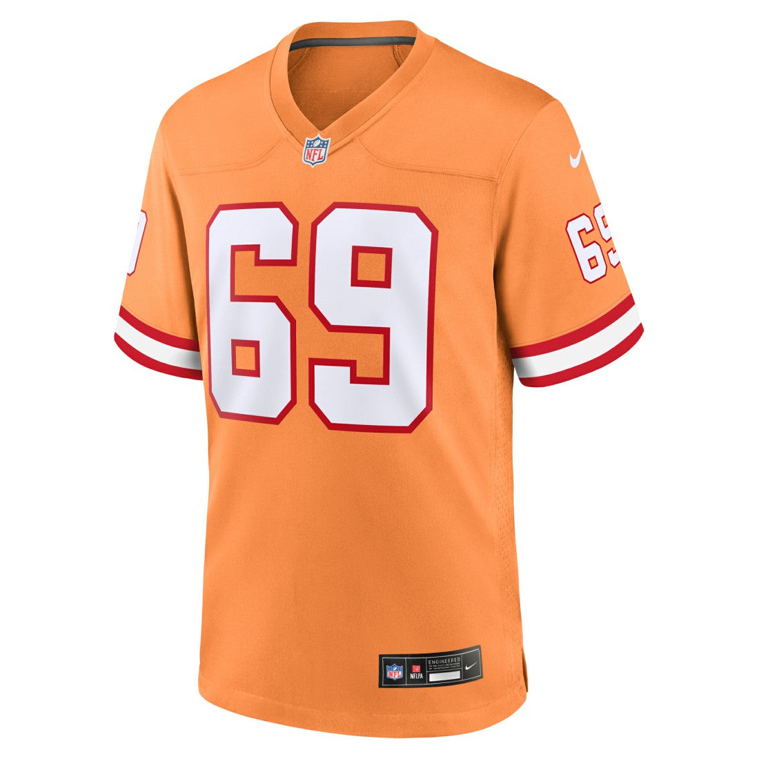 Cody Mauch Tampa Bay Buccaneers Alternate Game Jersey - Orange Jerseys